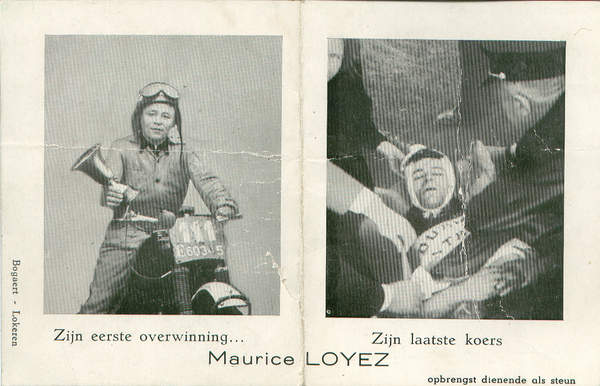 Bidprentje Maurice Loyez